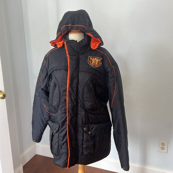 CS By Sanding Men's Warm Coat Zip Closure Light Hooded Jacket XL - Picture 3 of 14